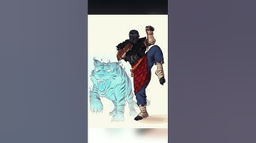 Vasan, The Half-fiend Goliath Monk