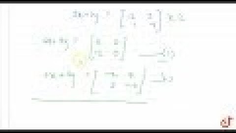 If `X` and `Y` are `2xx2` matrices, then solve the following matrix equations for `X` and `Y` `...