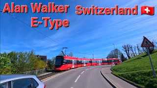 Alan Walker Diamond Heart Loki 80s remix & E-Type Driving in Switzerland 🇨🇭
