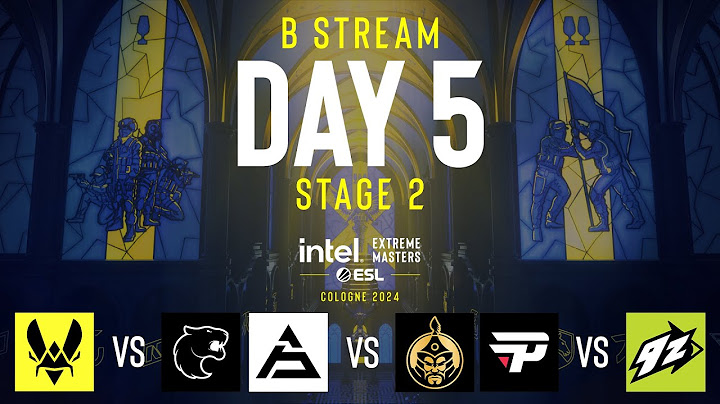 IEM Cologne 2024 - Day 5 - Stream B - FULL SHOW