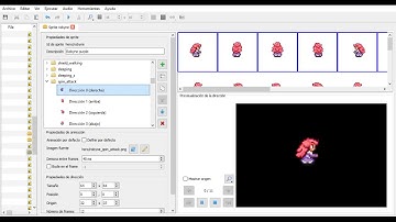 Testing all animations for Robyne (with the Solarus Quest Editor)