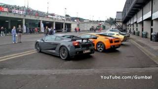 Lamborghini Gallardo SE, Superleggera, LP560-4 Sound!! 1080p HD