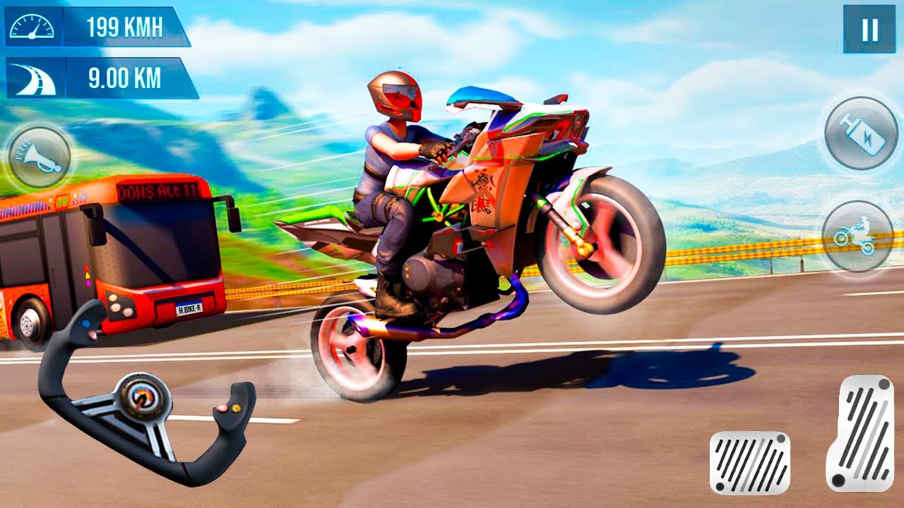 Bike Racing 3D Game - Luxury Stunt Bike 3D #5 | Android GamePlay
