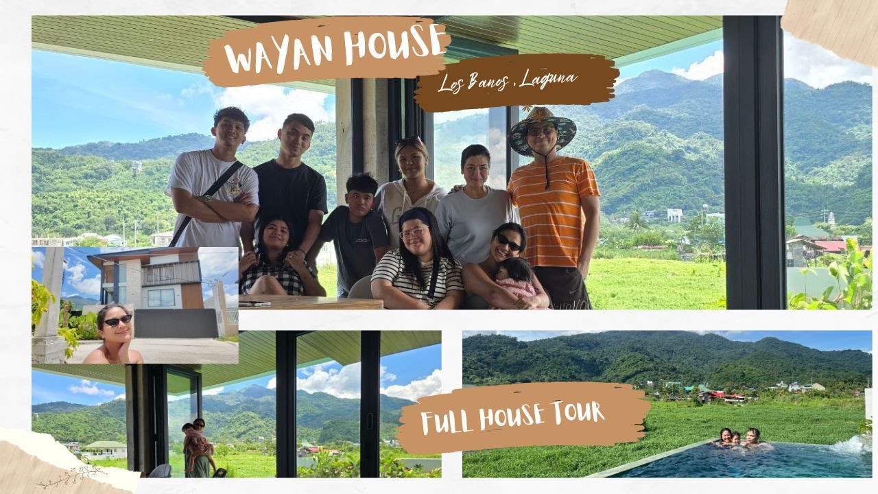 Best Hot Spring Airbnb in Los Baños | Wayan House Laguna Tour | The Carbonells