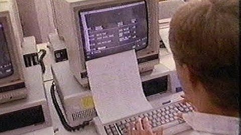 1989 DeVry Computer Education TV commercial