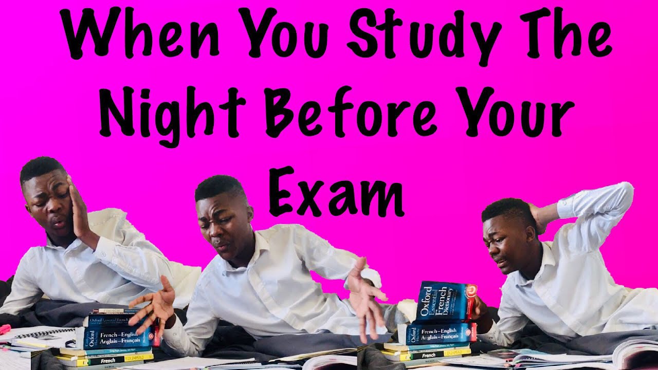 Get ready for exam