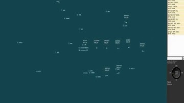 ATC-SIM - Heathrow Approach (1hour Time Lapse)