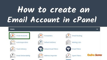 How to create an Email Account in cPanel with @OnliveServer
