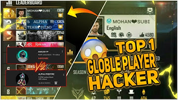 TOP 1 GLOBAL PLAYER HACKER EXPOSED 😱{MOHAN} ALPHA FREE FIRE VS ANKUSH FF | TOP 1 GLOBLE RANK HACKER