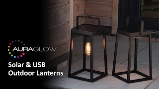 Auraglow Solar & USB Outdoor Rechargeable LED Lanterns screenshot 3