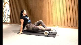 Foam Roller Calf Roll - Barbella App Demo Video screenshot 5