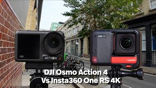 DJI Osmo Action 4 Vs Insta360 One RS 4K