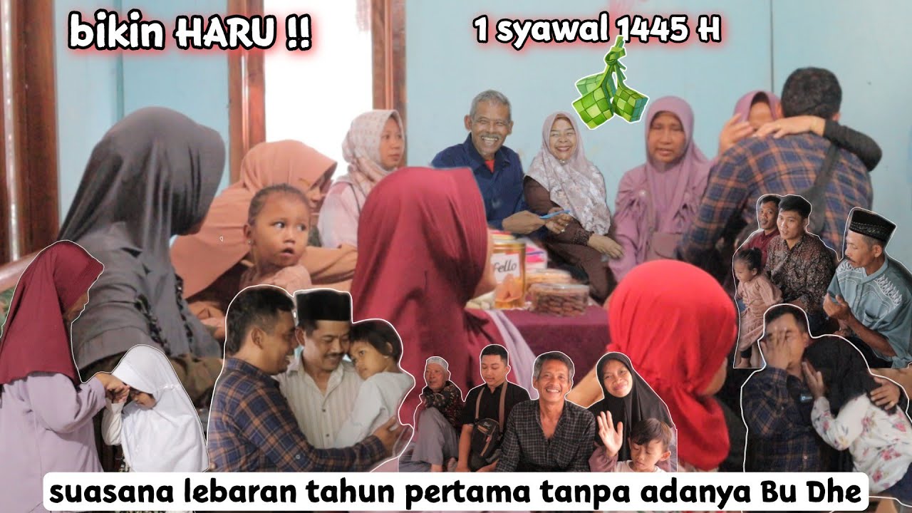 BIKIN HARU !! TAHUN PERTAMA LEBARAN TANPA BU DHE @trimabae