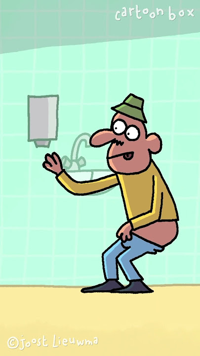 Running out of toilet paper 😂 #shorts #animation #cartoonbox