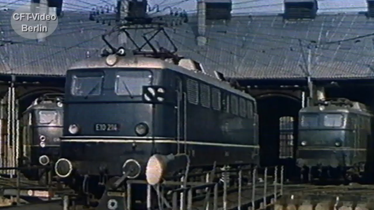 Bundesbahn modernisiert in den sechziger Jahren