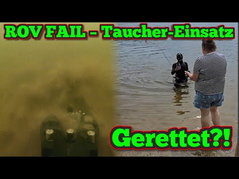 Handy im See verloren! Findet er es mit Tauchdrohne &amp; Boje? (Rettung in Hannover)