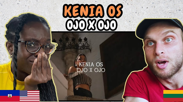 REACTION TO Kenia OS - OJO x OJO (Live in Seville) | FIRST TIME WATCHING