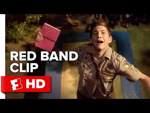 Scouts Guide To The Zombie Apocalypse Red Band CLIP Trampoline 2015 Movie HD