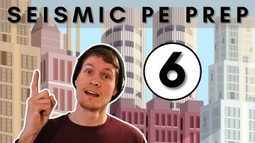 PE Seismic Example Problem - 6 #structuralengineering #civilengineering #engineering