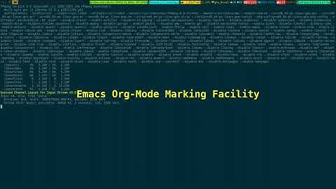 Emacs OrgMode Marking Facility 2023_09_26_03:37:35