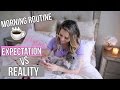 My Morning Routine Youtubers VS Reality