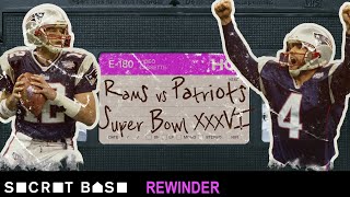 Tom Brady's first Super Bowl deserves a deep rewind