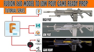 Fusion 360 to Game Ready model (Block Out pt2)