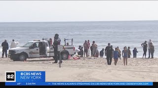 Officials: Father drowns trying to save daughter off Jersey Shore