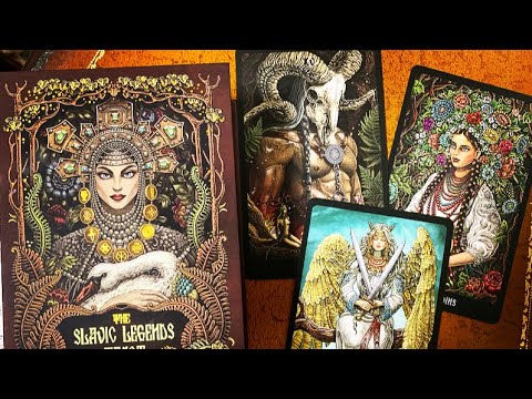 Долгожданная новинка!🌞Slavic Legends Tarot”🌞Обзор колоды «Таро ...