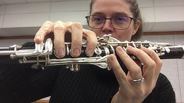 C Major 1 Octave Scale Clarinet Tutorial