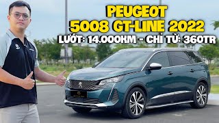 Trị đau lưng! với Peugeot 5008 GT 2022 siêu lướt giá rẻ chỉ từ 360tr.