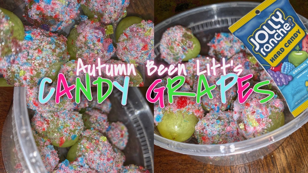 How To Make Candy Grapes | Crack Grapes | Autumn Been Litt