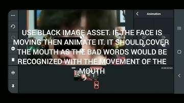 How to bleep curse words on videos in KineMaster