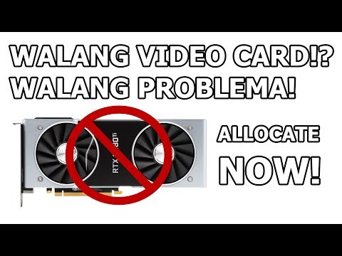 Video: Paano Mapalawak Ang Memorya Ng Isang Video Card