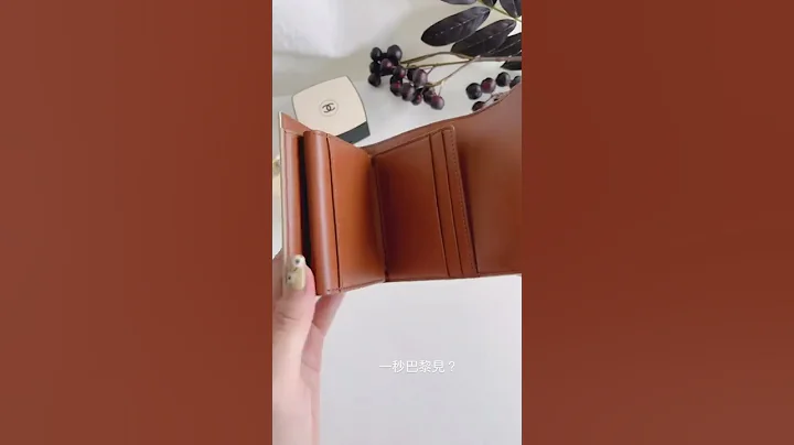 芮尔二手精品⎟Celine 白色 Triomphe 凯旋三折短夹：内敛优雅带点知性美！⎟#Shorts - 天天要闻