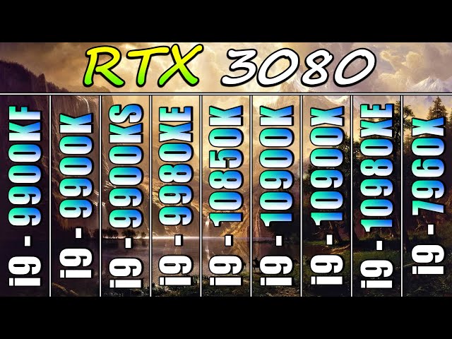 All Core i9 CPUs | PC Gaming Tested with RTX 3080 10GB - YouTube