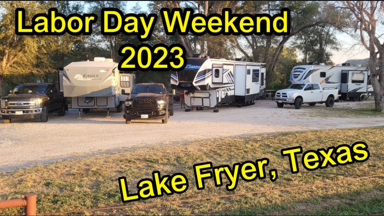 Lake Fryer, Texas Labor day 2023 YouTube