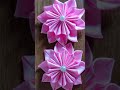 #Hand made Craft#Ribbon flowers #shorts#craftideas 🌺🌺#