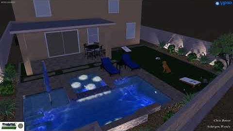 Schetgen Backyard Oasis- Thunderbird Pools and Spas- ThunderScapes