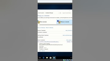 Outlook - Delete old password (credential manager).  #shorts #shortsfeed