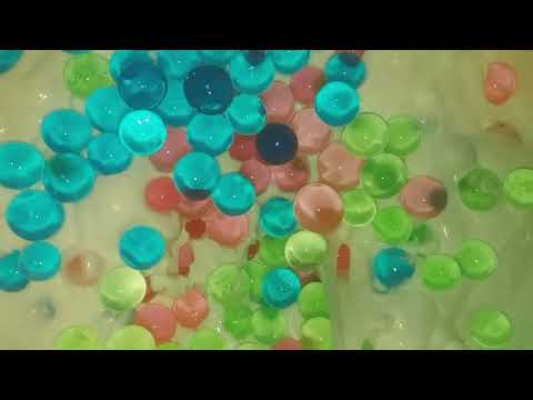 Making orbeez slime!