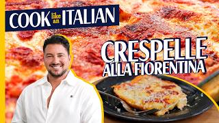 How to Cook Cheesy Tuscan Crepes Like an Italian (with Chef Gabe Bertaccini) 🇮🇹