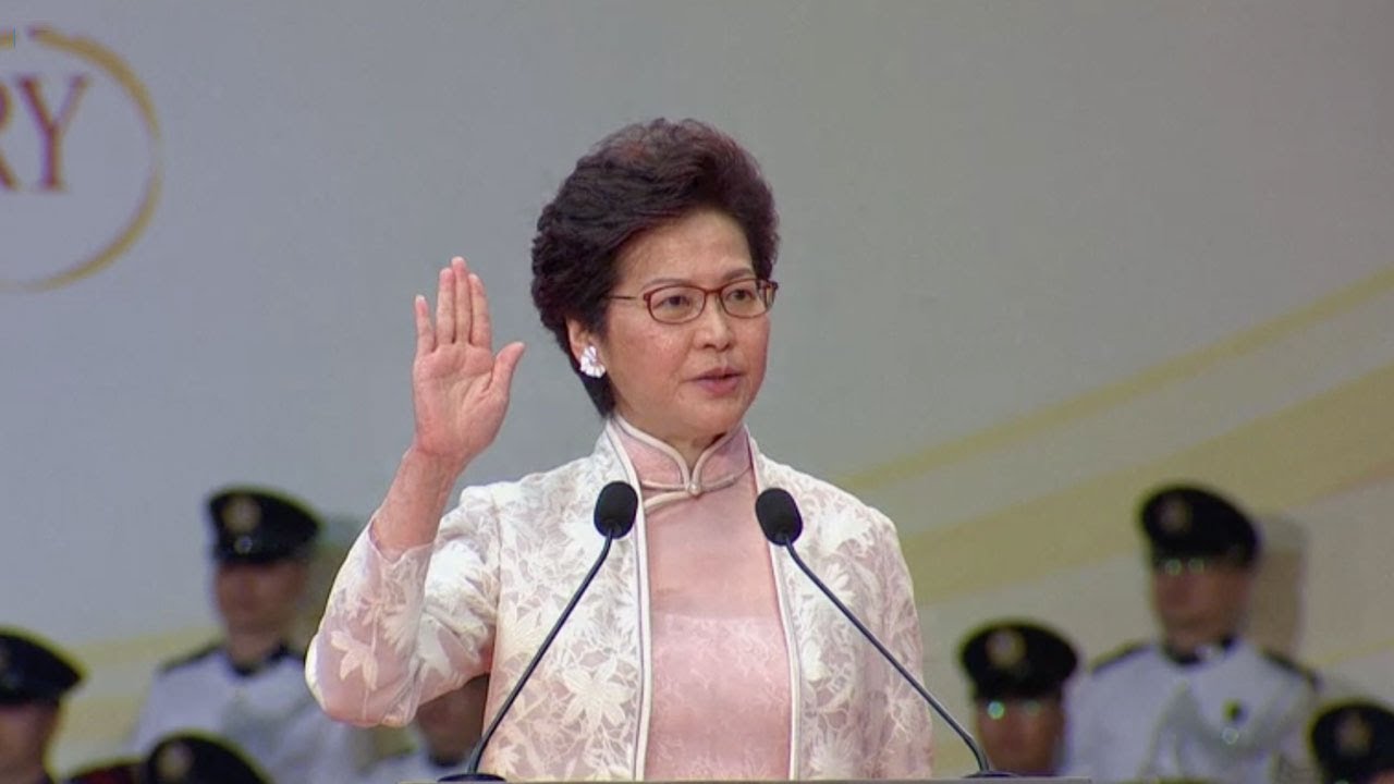 Image result for Hong Kong Chief Executive Carrie Lam