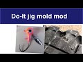 Doit mold modification to make underspin jigs