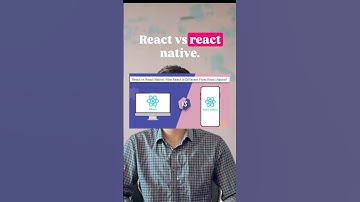 React vs. React Native: key differences #coding #engineering #programming #motivation #tips