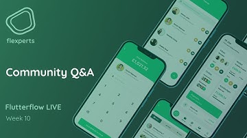 FlutterFlow LIVE - Week 10 - Firebase Data Types and Community Q&A