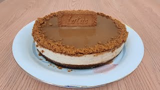 Lotus Biscoff Cheesecake Recipe  [No-Bake] | Eid Dessert Recipes