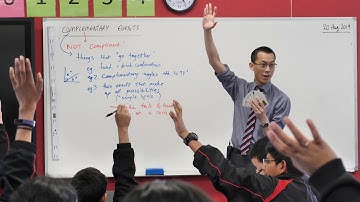 Complementary Events (1 of 2: Language & examples)