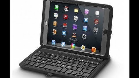 NEWTRENT Airbender Keyboard Case for iPad Mini