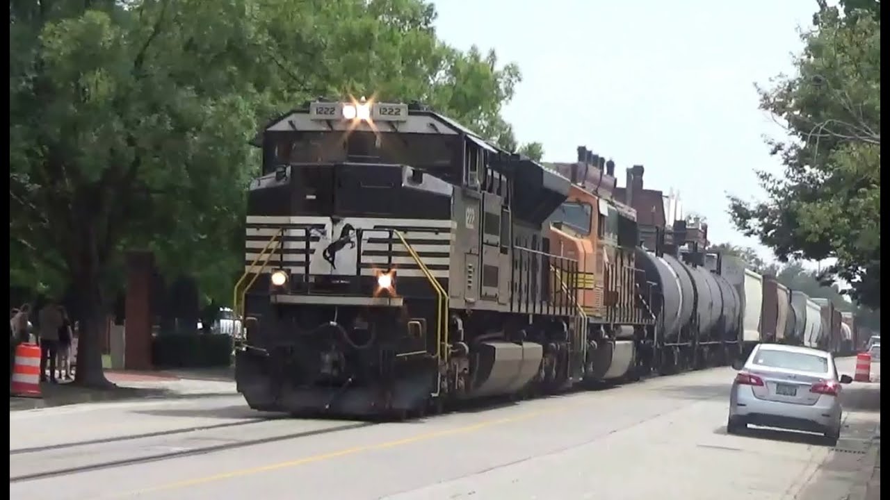 Norfolk Southern Street Running Action in Augusta, GA 6/10/23 YouTube